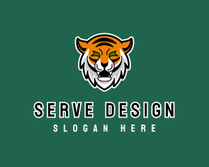 Wild Tiger Animal logo design