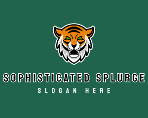 Wild Tiger Animal logo design