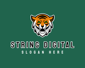 Wild Tiger Animal logo design