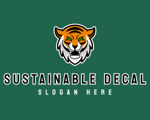 Wild Tiger Animal logo design