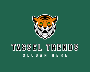 Wild Tiger Animal logo design