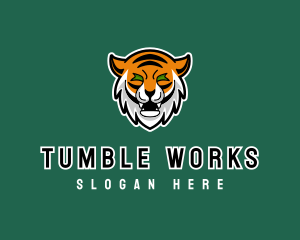 Wild Tiger Animal logo design