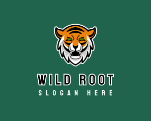 Wild Tiger Animal logo design