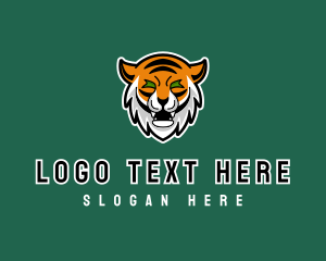 Predator - Wild Tiger Animal logo design