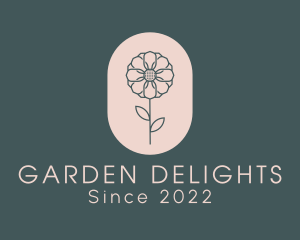 Daisy Flower Garden logo design