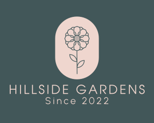 Daisy Flower Garden logo design