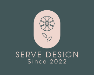 Daisy Flower Garden logo design