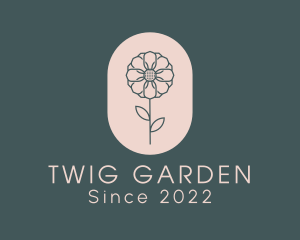 Daisy Flower Garden logo design