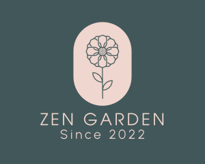 Daisy Flower Garden logo design