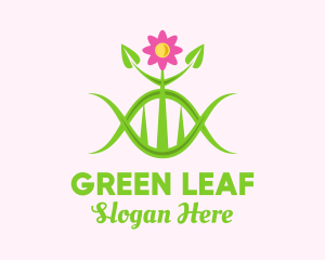 Sharp Green Plant logo design