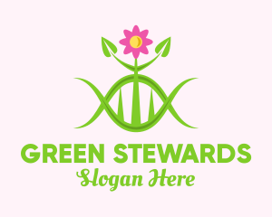 Sharp Green Plant logo design