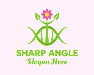 Sharp Green Plant logo design