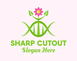 Sharp Green Plant logo design