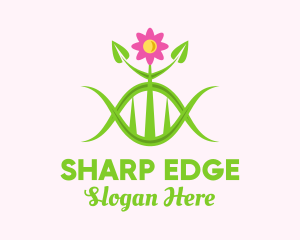 Sharp Green Plant logo