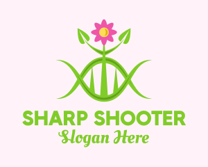 Sharp Green Plant logo design