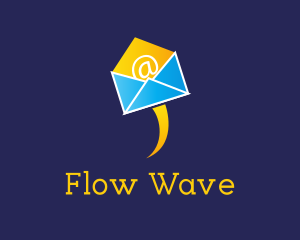 Flying Envelope Mail  logo