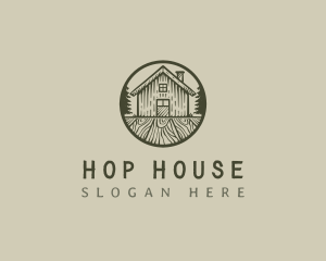 House Wood Flooring logo design