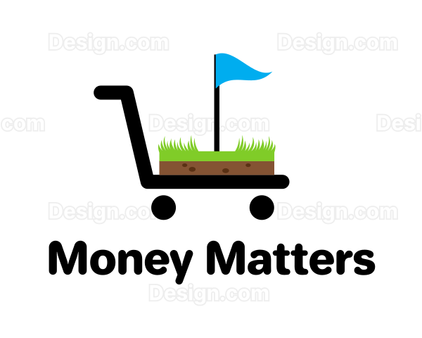 Golf Cart Flag Logo