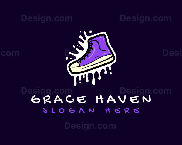 Custom Shoe Footwear Logo