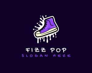 Shoe Footwear Sneaker logo design