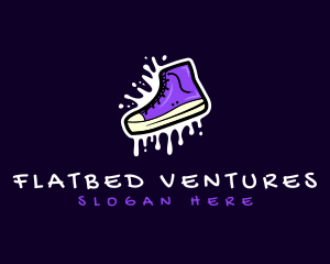 Shoe Footwear Sneaker logo design