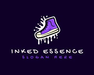 Shoe Footwear Sneaker logo design