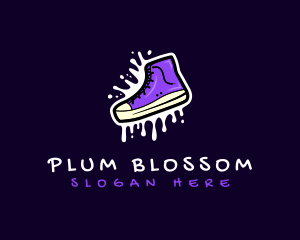 Shoe Footwear Sneaker logo design