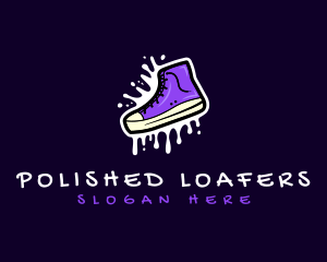 Shoe Footwear Sneaker logo design