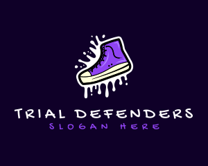 Shoe Footwear Sneaker logo design