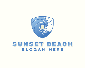 Beach Wave Travel logo design