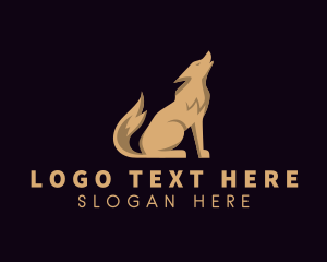 Premium Luxe Wolf logo