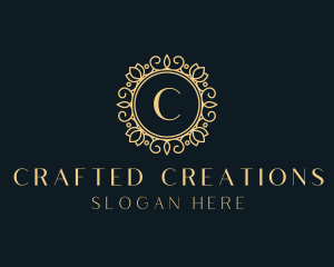 Simple Floral Decor logo design