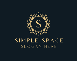 Simple Floral Decor logo design