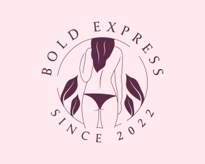 Bikini Topless Woman logo design