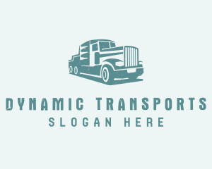 Freight Courier Trucking logo design