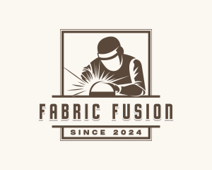 Welding Fabrication Welder logo design