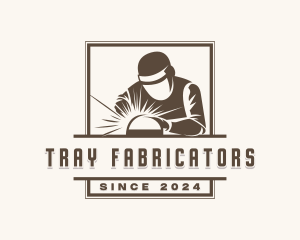 Welding Fabrication Welder logo design