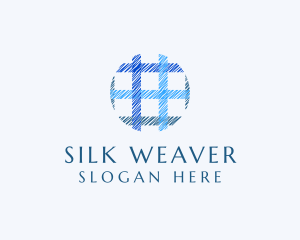 Clothing Plaid Pattern logo design