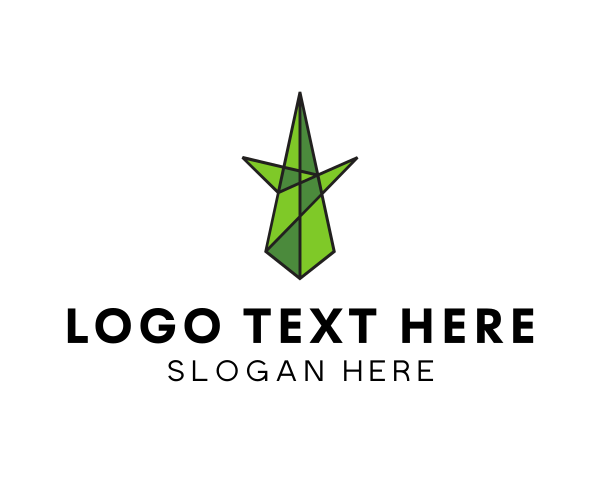 Green Tree logo example 3