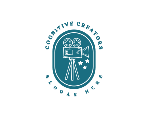 Doodle Cinema Camera logo design