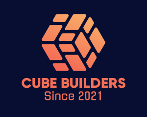 Digital Cube Software  logo design