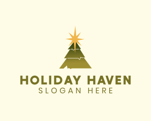 Shining Star Holiday logo design