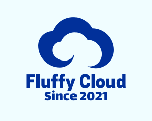 Blue Sky Cloud logo design