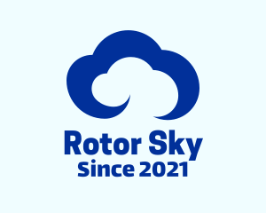 Blue Sky Cloud logo design