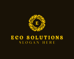 Eco Nature Garden logo design