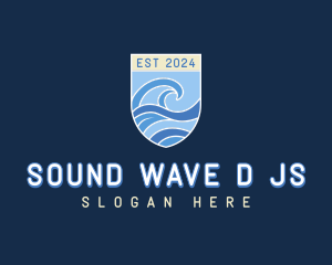 Wave Travel Tourism logo design