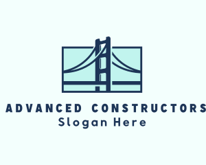 Road Bridge Infrastructure logo design