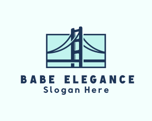 Road Bridge Infrastructure logo design