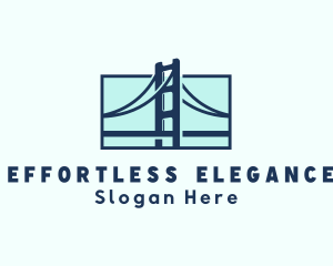 Road Bridge Infrastructure logo design