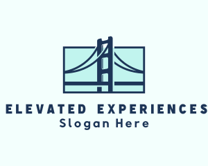 Road Bridge Infrastructure logo design